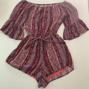 3/$15 Hollister Summery Romper